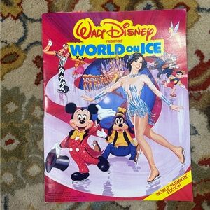 1986 Disney Program with original tickets